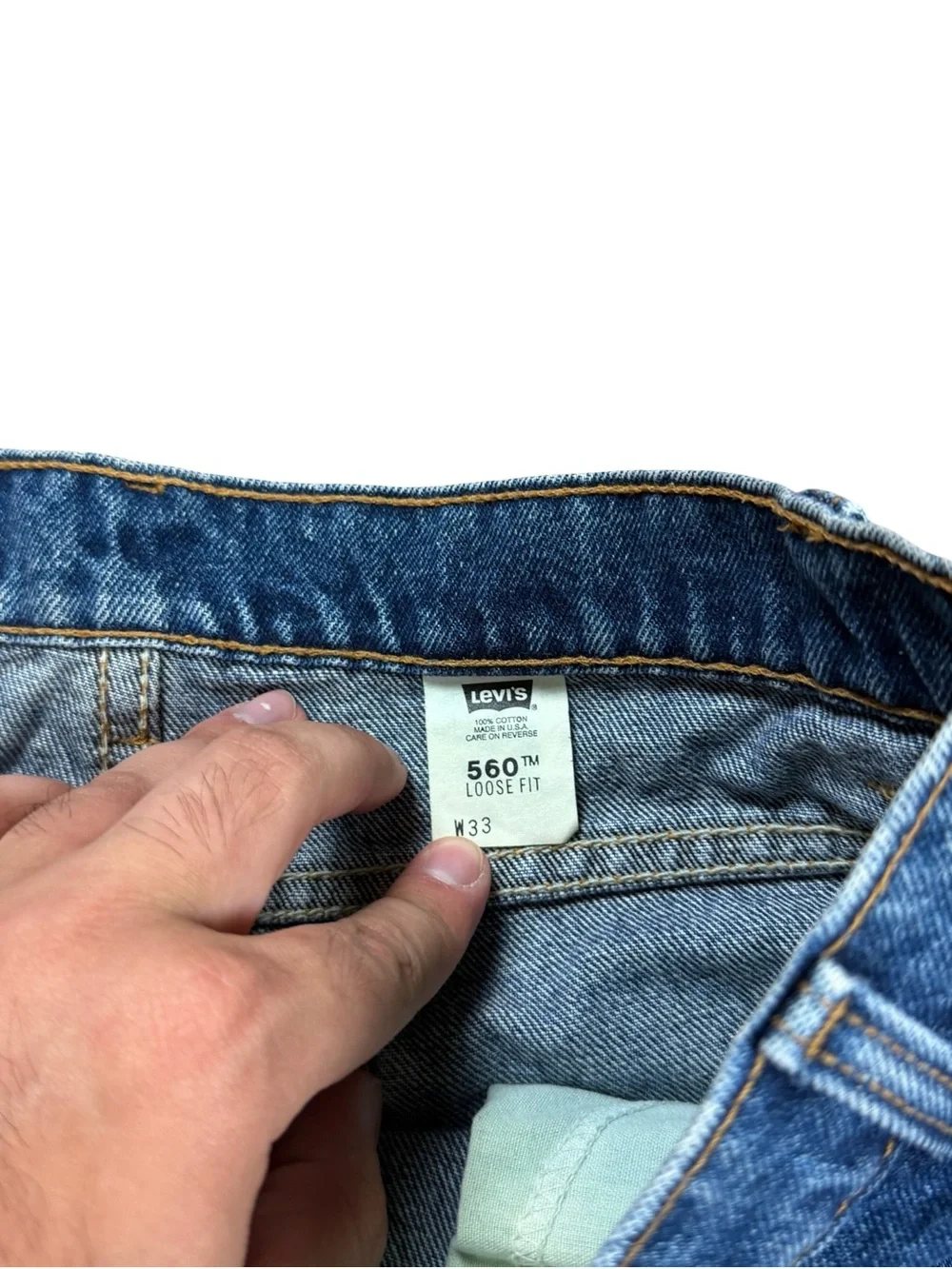 Levis inseam measures